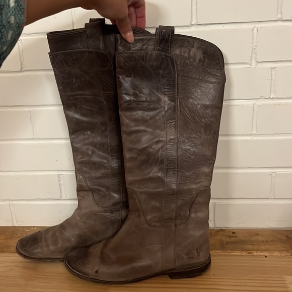 Gray Frye Riding Boot - Picture 2 of 6